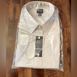 Men’s Jos. A. Bank very light gray shirt size 18 1/2 - 35